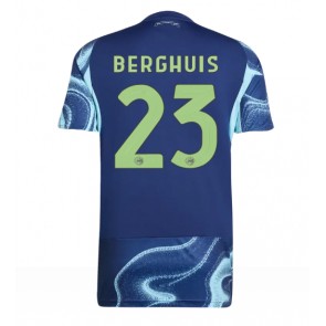 Ajax Steven Berghuis #23 Seconda Maglia 2025-26 Manica Corta